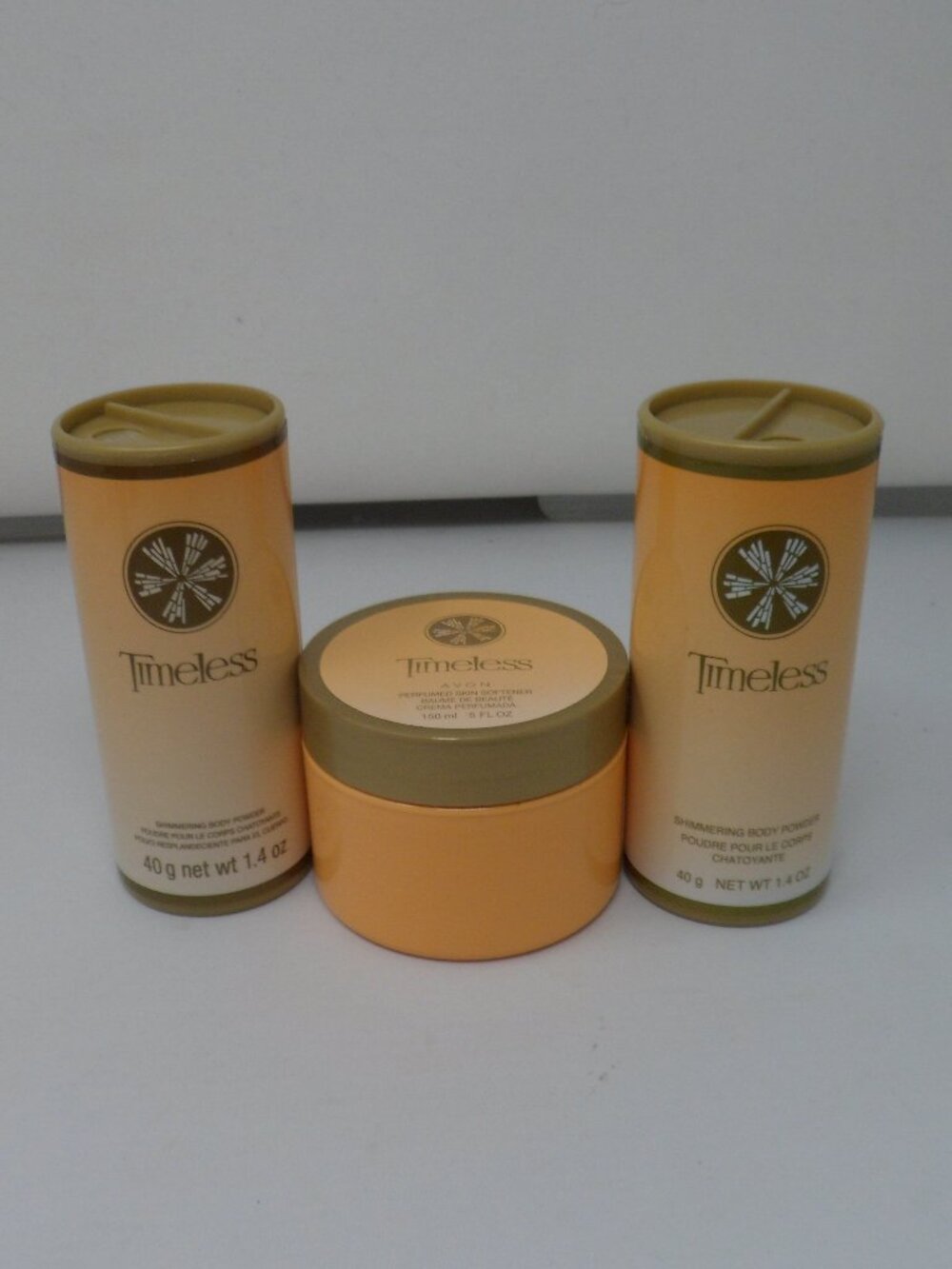 Avon Timeless Skin Softener (1) & Body Powder (2)
